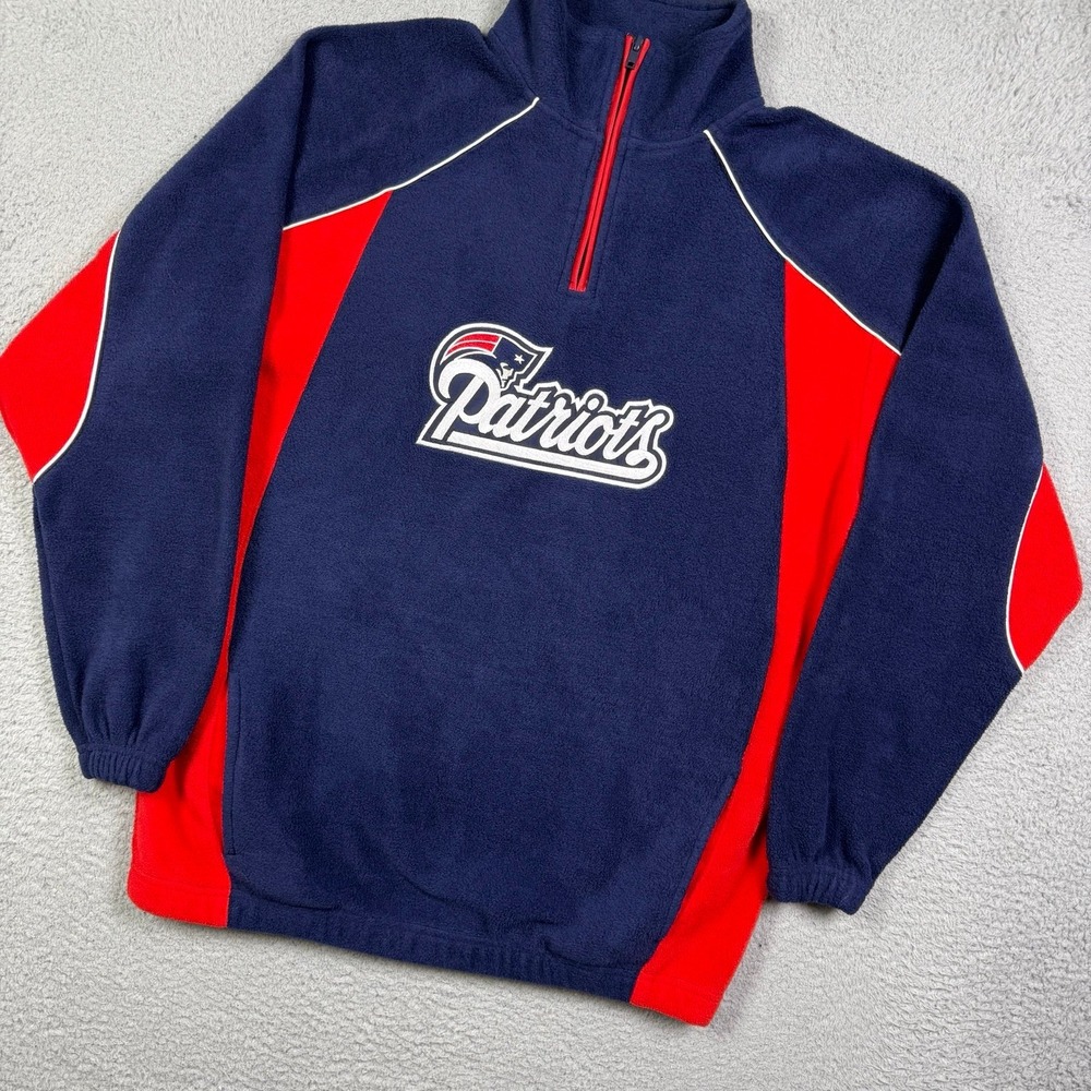 Kids New England Patriots NFL fleece pullover